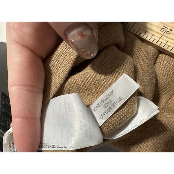 J. Crew Plus Size XXL Cecile Relaxed Sweater Blazer Jacket Khaki Knit PS18 - Picture 10 of 11